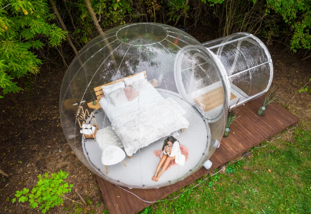 bubble tent house